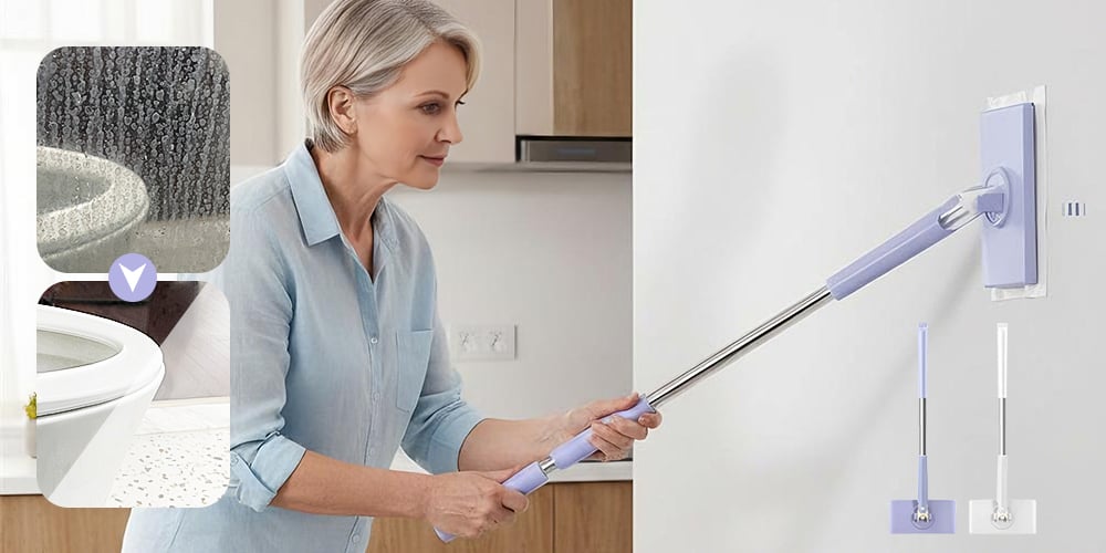 Kädessä pidettävä minimoppi – sisältää 6 ILMAISTA taikapuhdistusliinaa