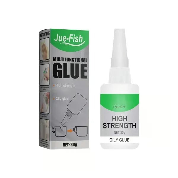 Erittäin vahva pikaliima – Yleispikaliima muoville, puulle ja keramiikalle (Läpinäkyvä)