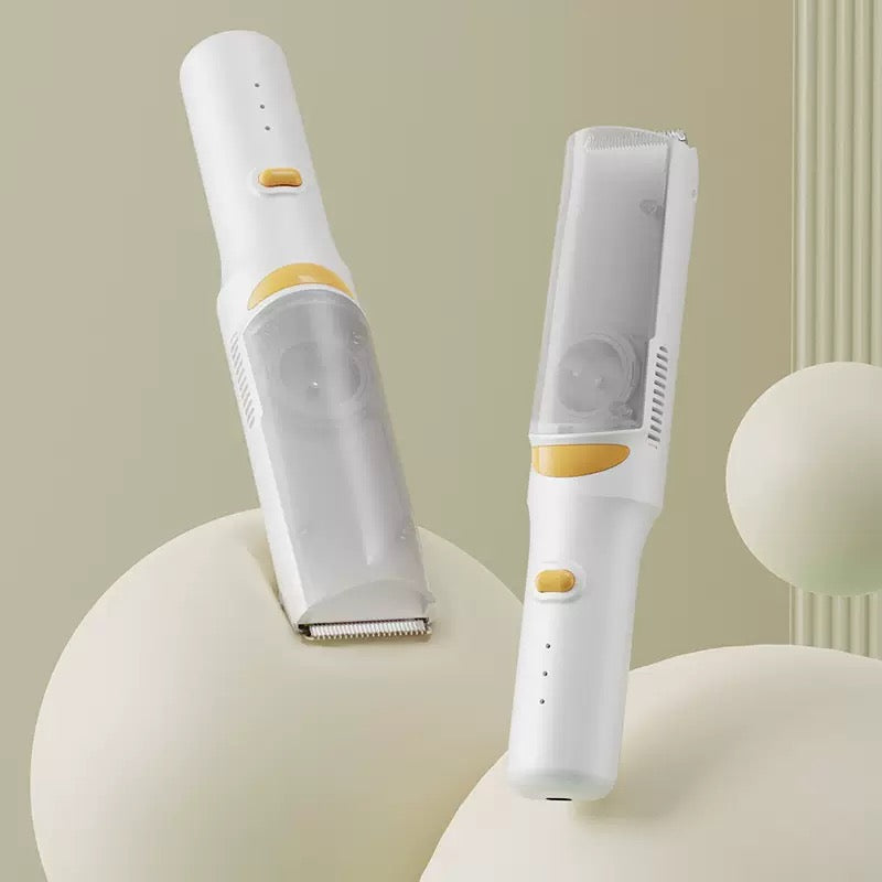 Imuri-toiminnolla varustettu hiustenleikkuri (ei sotkua)