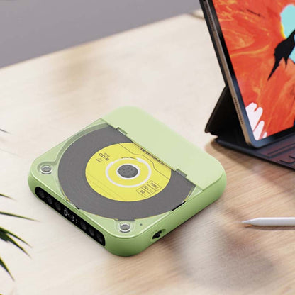 Kannettava CD-soitin Bluetoothilla – Ladattava Discman autoon ja matkalle (Anti-Shock)