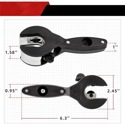 3-osainen räikkätoiminen putkileikkurisarja