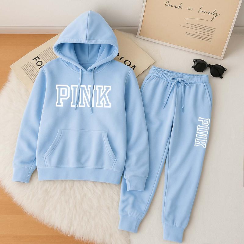 Oversized unisex-collegepuku – Basic huppari ja collegehousut -setti miehille ja naisille