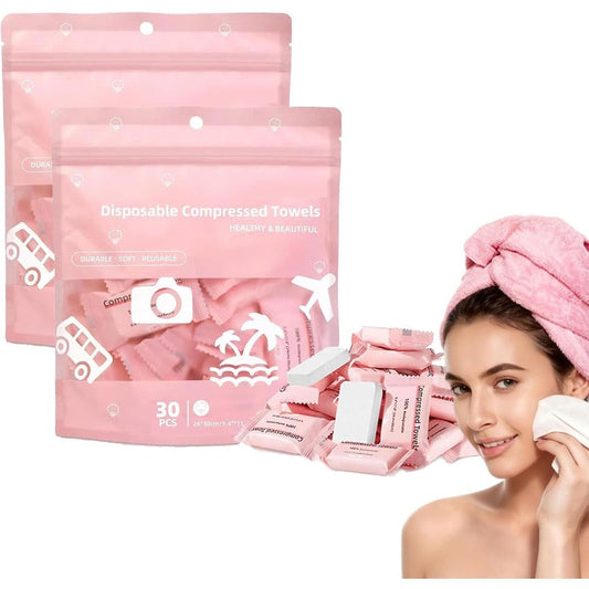 Puristetut pyyhetabletit - Kompaktit matkapyyhkeet retkeilyyn ja ulkoiluun