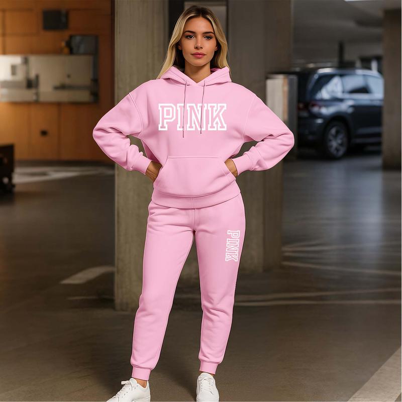 Oversized unisex-collegepuku – Basic huppari ja collegehousut -setti miehille ja naisille