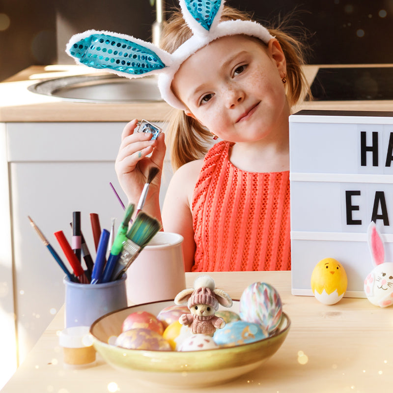 Käsintehdyt minipupu-pehmolelut - Ihana pääsiäislahja ja koriste