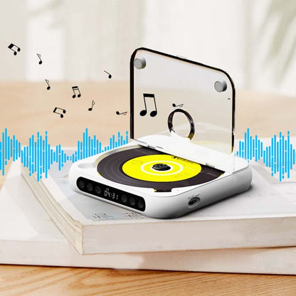 Kannettava CD-soitin Bluetoothilla – Ladattava Discman autoon ja matkalle (Anti-Shock)