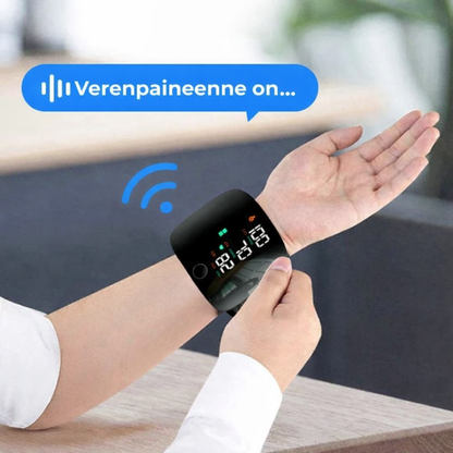 Digitaalinen ranneverenpainemittari – Suuri LED-näyttö ja muistitoiminto
