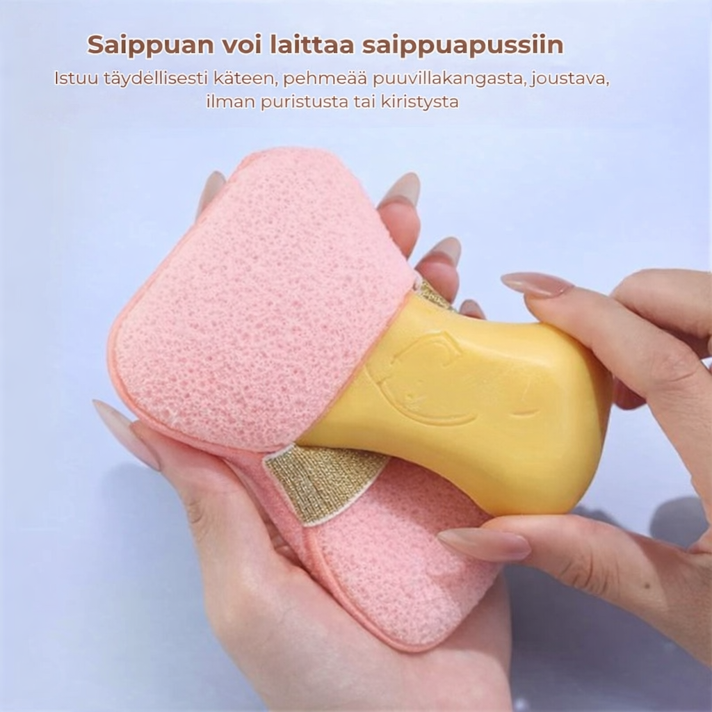 Kuoriva pesusieni suihkuun – Pehmeämpi ja terveempi iho