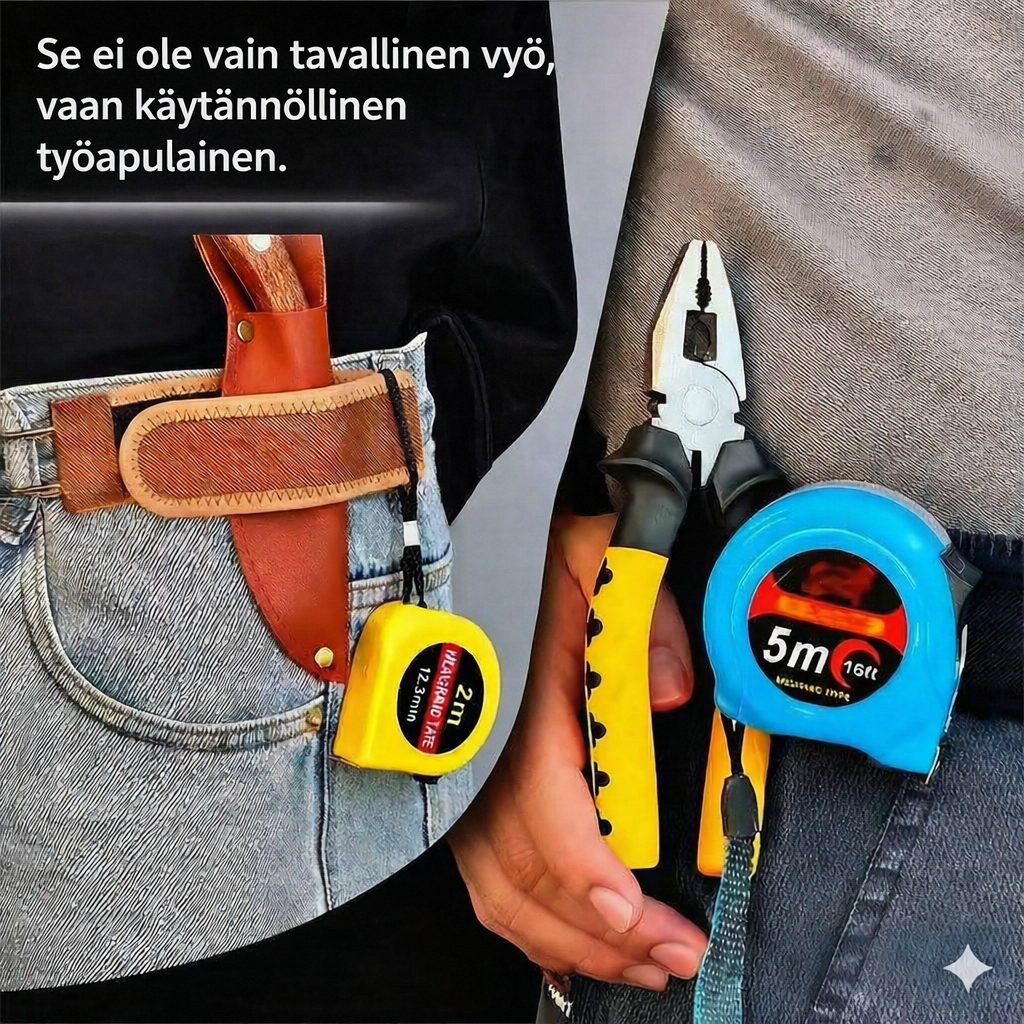 Comfort-vyö automaattisoljella – Täydellinen istuvuus