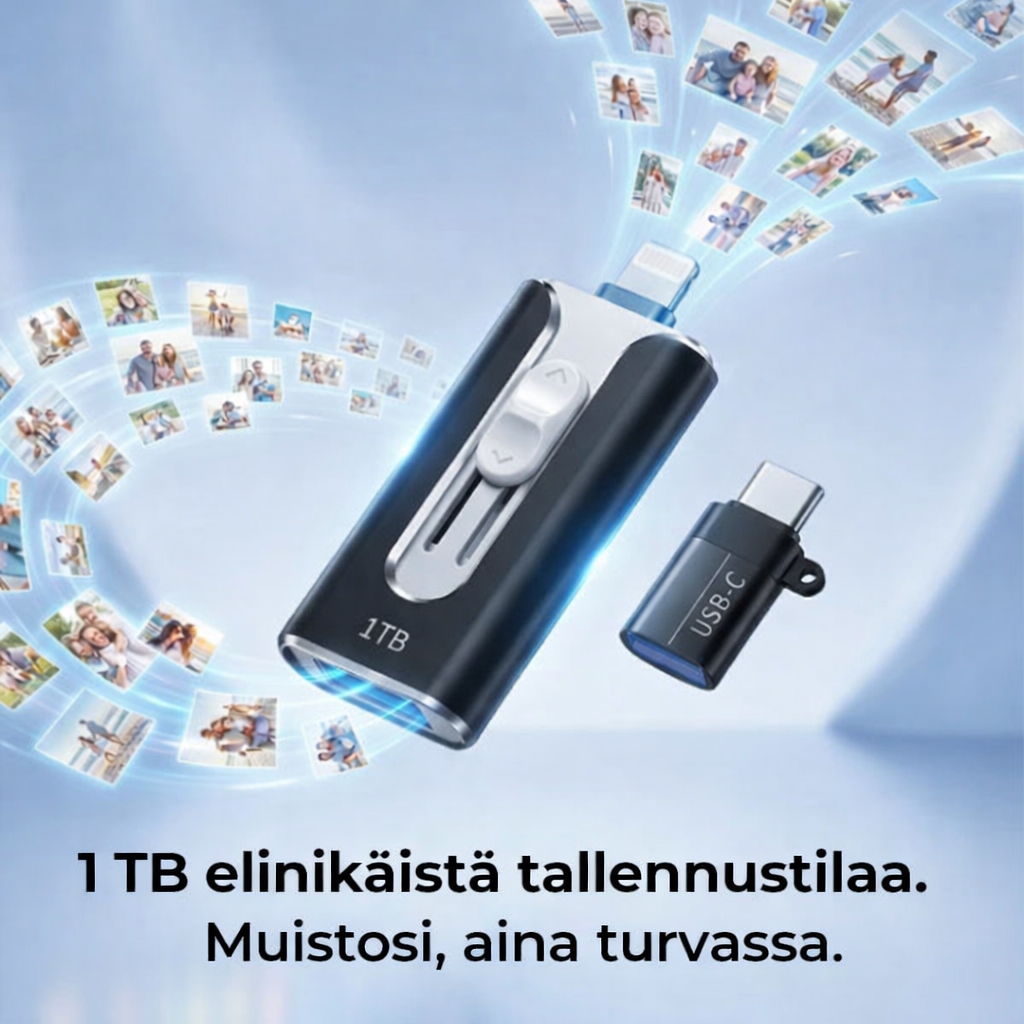 Hevlio™ Kannettava SSD-kiintolevy kannettaville tietokoneille ja pelaamiseen