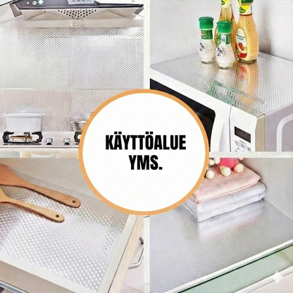 Öljynkestävät keittiötarrat