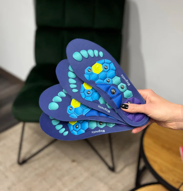 Medivital™ Magneettiset akupunktiopohjalliset – Leikattavissa sopivaan kokoon