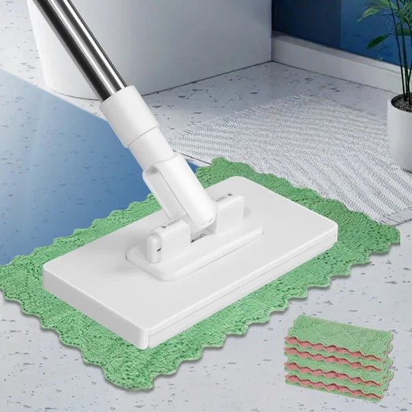 Kiinnitettävä moppisetti puristusmekanismilla