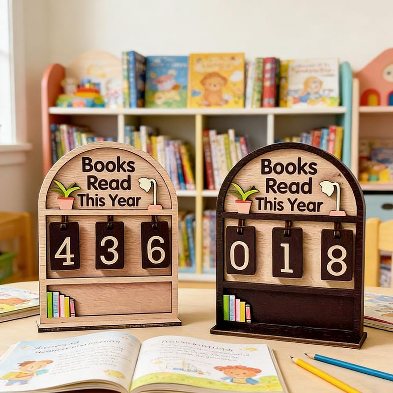 Puinen kirjalaskuri & lukuseuranta – Reading Challenge -haasteeseen (0–999)