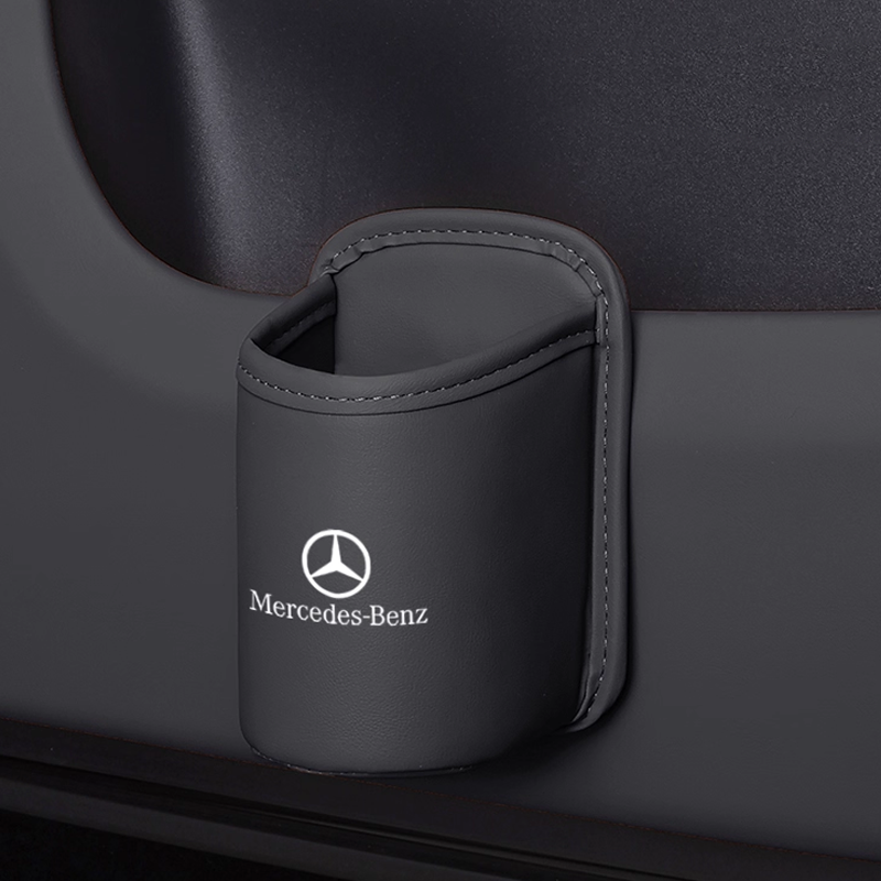 Nahkainen take-away-kahvipidike - Kannettava mukinpidike klipsillä