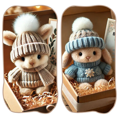 Käsintehdyt minipupu-pehmolelut - Ihana pääsiäislahja ja koriste