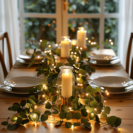 Sfeervolle Olijftak Lichtslinger (Draadloos)