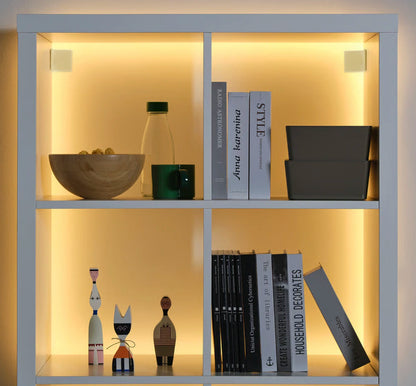 RGB LED-nauha – Itseliimautuva ja lyhennettävä – Tunnelmavalaistus huoneeseen ja keittiöön