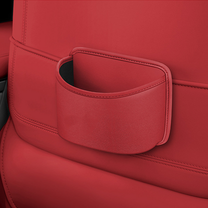 Nahkainen take-away-kahvipidike - Kannettava mukinpidike klipsillä