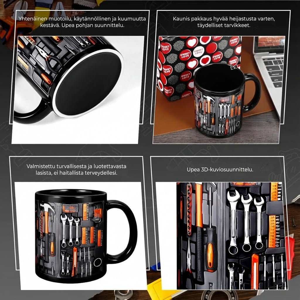 Ronski remppamuki – Työkalupakki-design