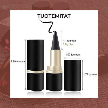 Vedenkestävä Eyeliner – Mattamusta & 12 tunnin kesto (Sotkematon)