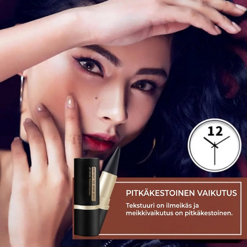 Vedenkestävä Eyeliner – Mattamusta & 12 tunnin kesto (Sotkematon)