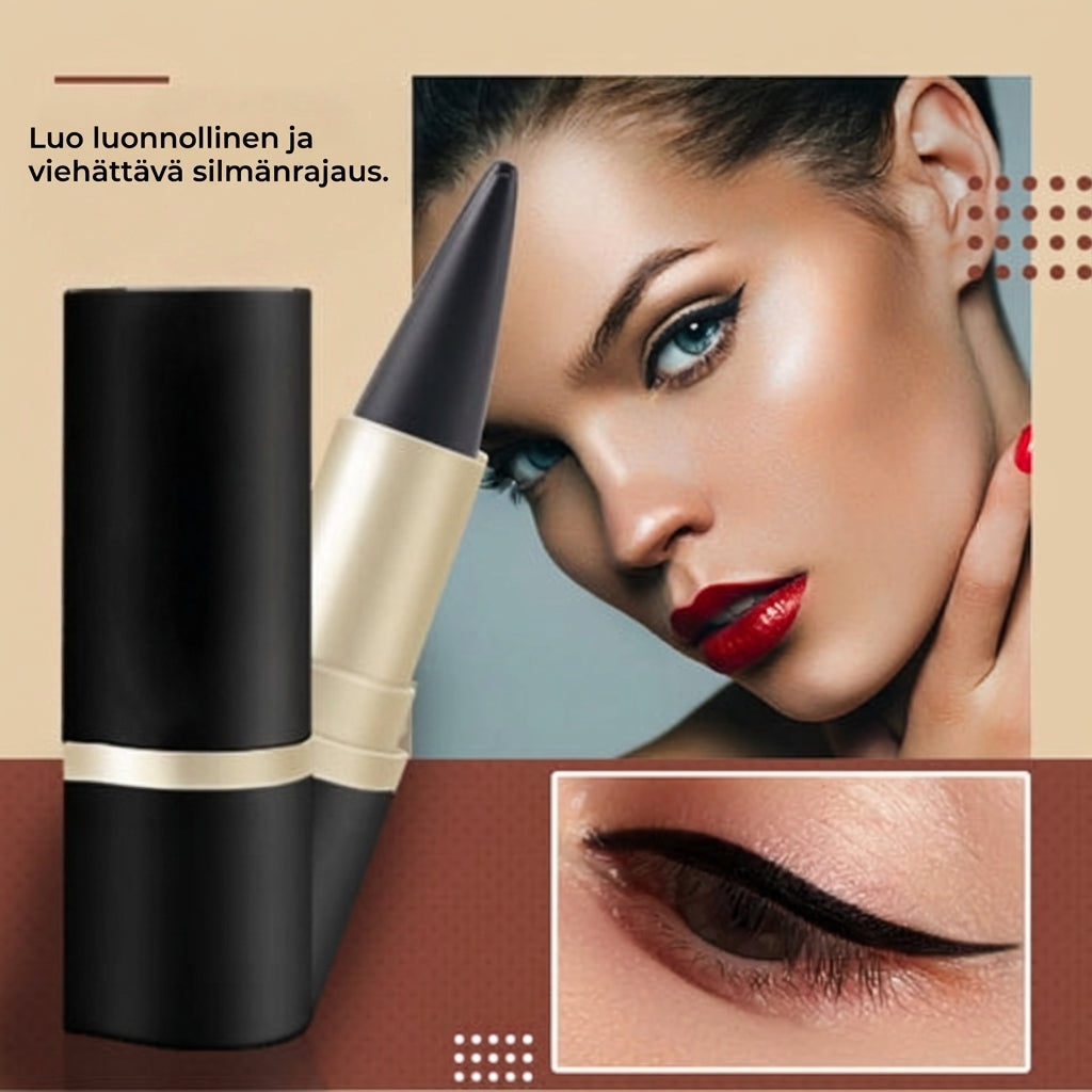 Vedenkestävä Eyeliner – Mattamusta & 12 tunnin kesto (Sotkematon)