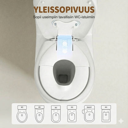 Kannettava ja kokoontaittuva WC-istuimen supistaja lapsille
