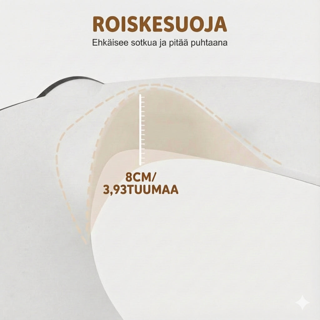 Kannettava ja kokoontaittuva WC-istuimen supistaja lapsille