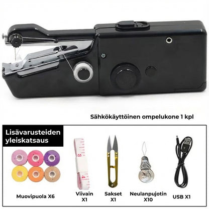 Sähköinen käsikäyttöinen ompelukone – Vaatteille ja verhoille