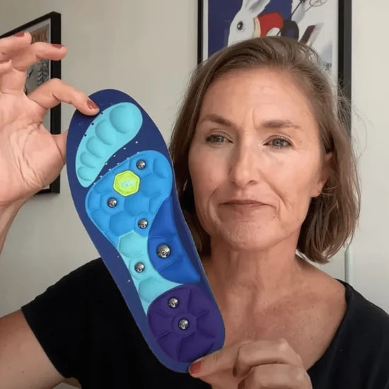 Medivital™ Magneettiset akupunktiopohjalliset – Leikattavissa sopivaan kokoon