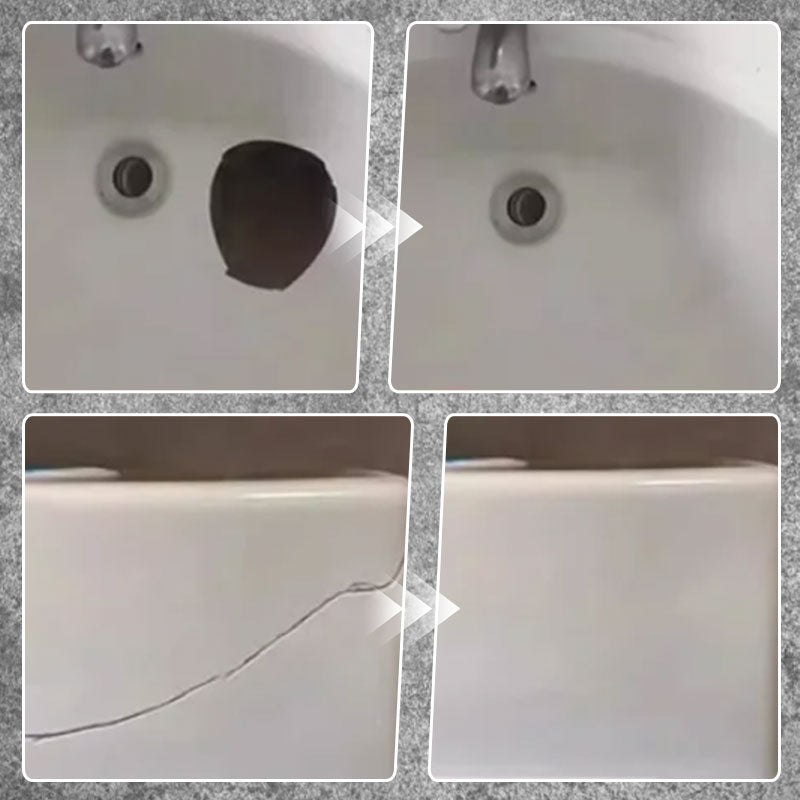 Laattojen korjaussarja – Korjaa halkeamat ja lohkeamat kuin uudet – Vedenkestävä ja värinkestävä – Keramiikalle, kivelle ja posliinille