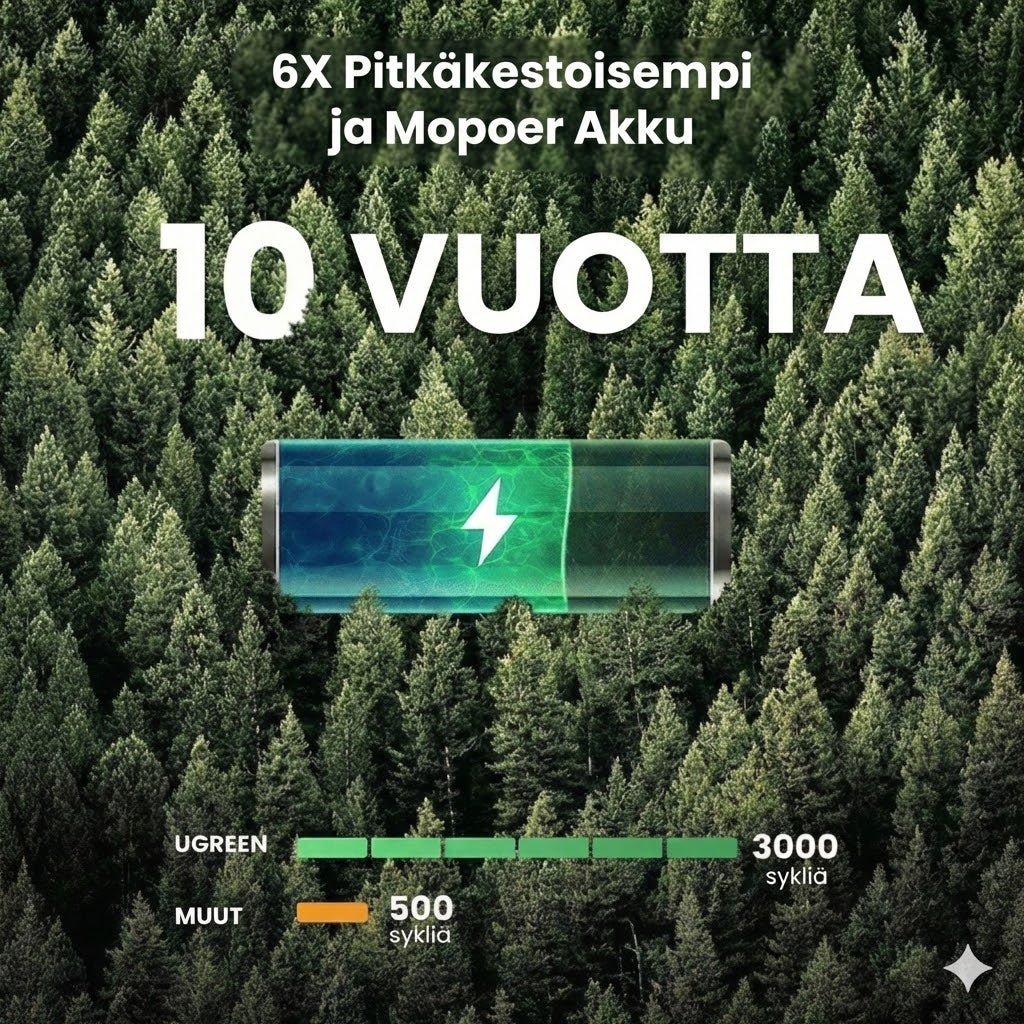 Akkulaturisetti ja 8 ladattavaa AA-akkua – 2,5 tunnin pikalaturi (Yhteensopiva AA- ja AAA-akkujen kanssa)