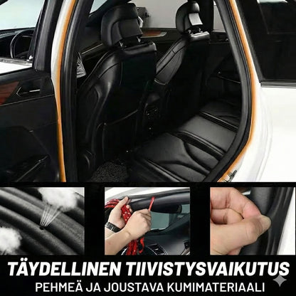 Universaali auton ovitiiviste (5 metriä) – Itseliimautuva tiivistenauha tuulensuhinaa vastaan (B-muoto)