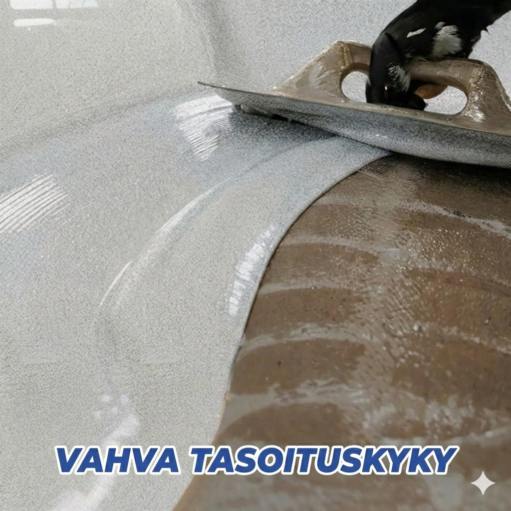 Epoksimarmorilattia – Kiiltävä lattiapinnoitteen täydellinen sarja (Naarmunkestävä & Vedenpitävä)