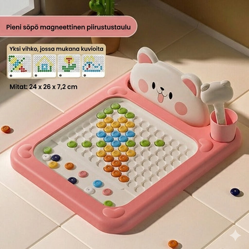 Magneettinen piirustuslauta lapsille