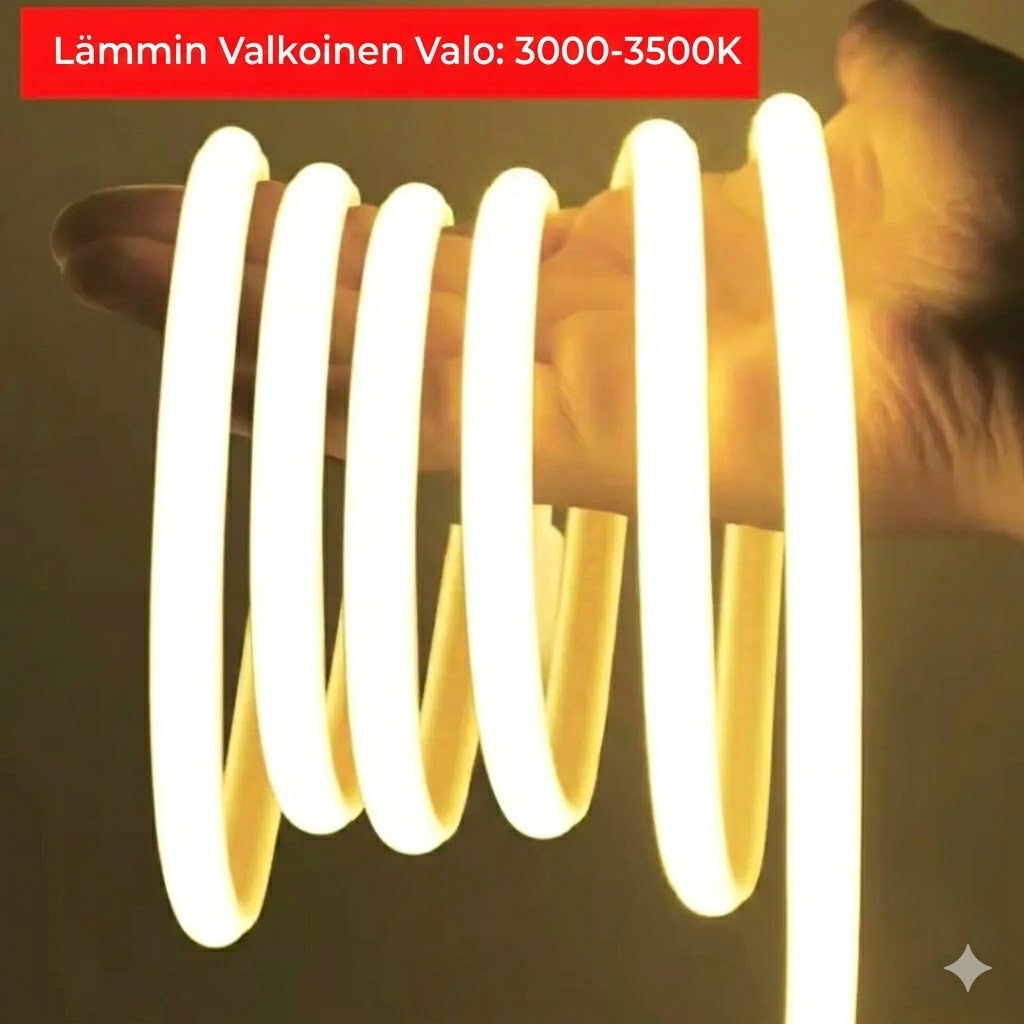 RGB LED-nauha – Itseliimautuva ja lyhennettävä – Tunnelmavalaistus huoneeseen ja keittiöön