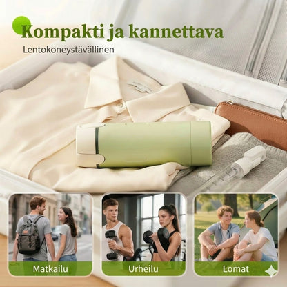 4-in-1 Matkapullosetti käsimatkatavaroihin – Vuotamattomat silikoniset matkapullot