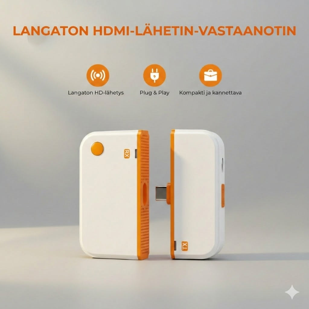 Langaton HDMI-lähetin ja -vastaanotin
