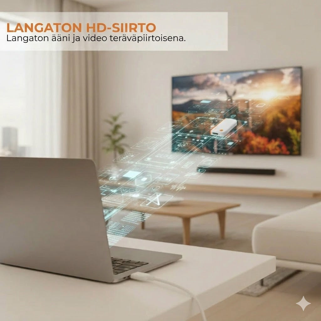 Langaton HDMI-lähetin ja -vastaanotin
