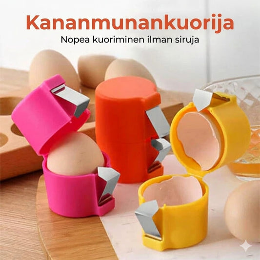 Täydellinen kananmunankuoren avaaja ja pidike