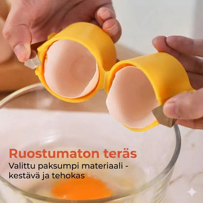 Täydellinen kananmunankuoren avaaja ja pidike