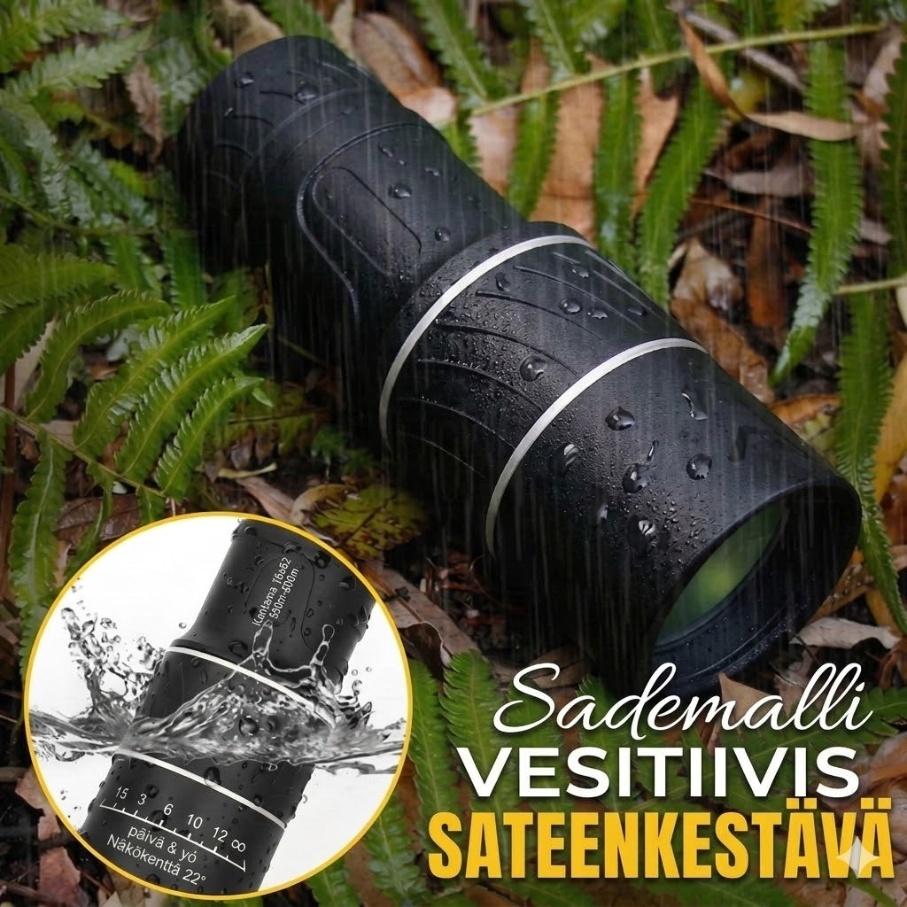 Ammattimainen 16x52 monokulaari kaukoputki – HD-optinen zoom