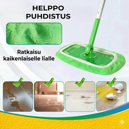 GreenSweep™ uudelleenkäytettävä moppi – Sopii Swiffer-malleihin