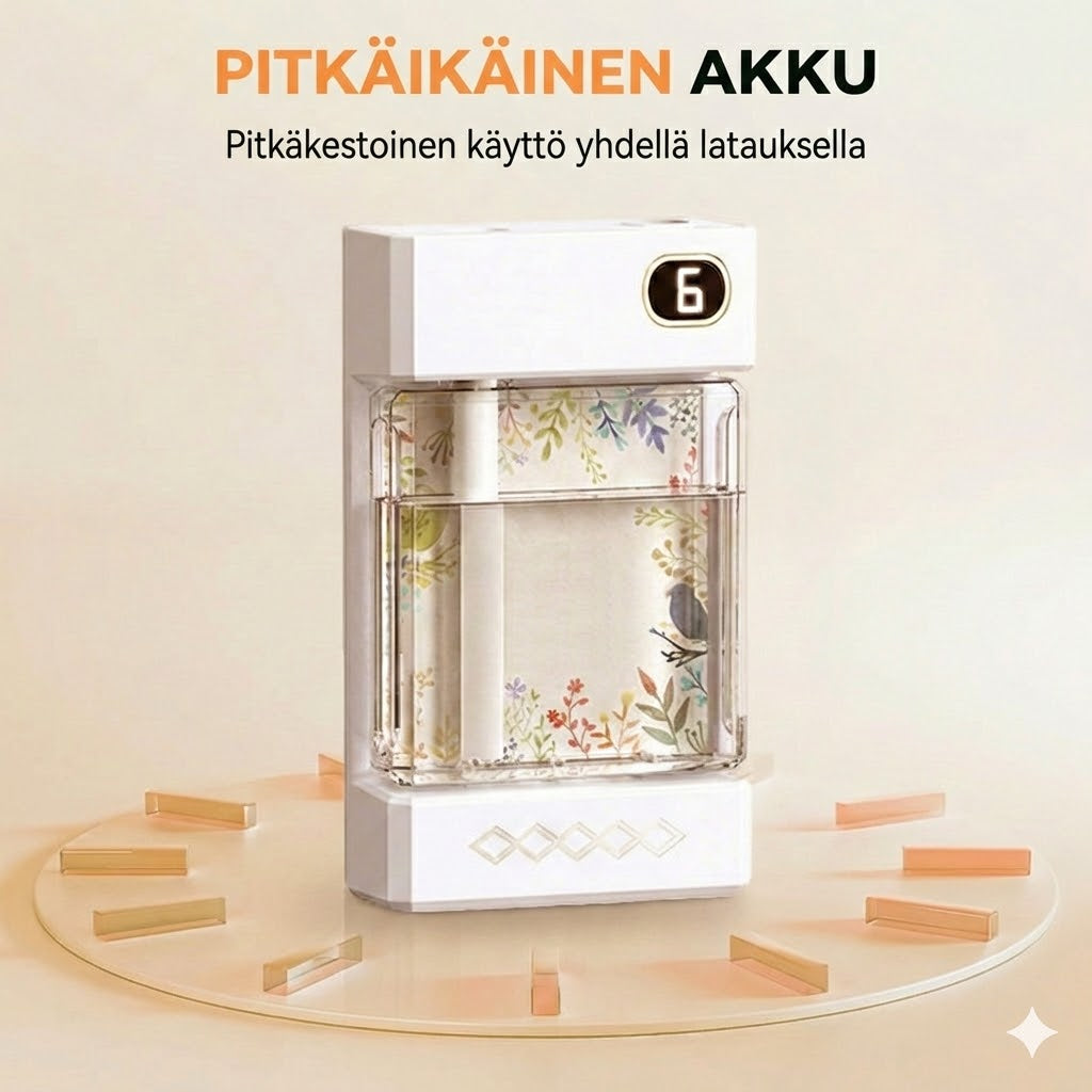 Langaton aromaterapia-diffuuseri – USB-ladattava – Sumutin LED-valolla