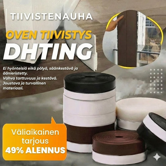 Oven tiiviste 5 m – vedon, pölyn ja melun eristys