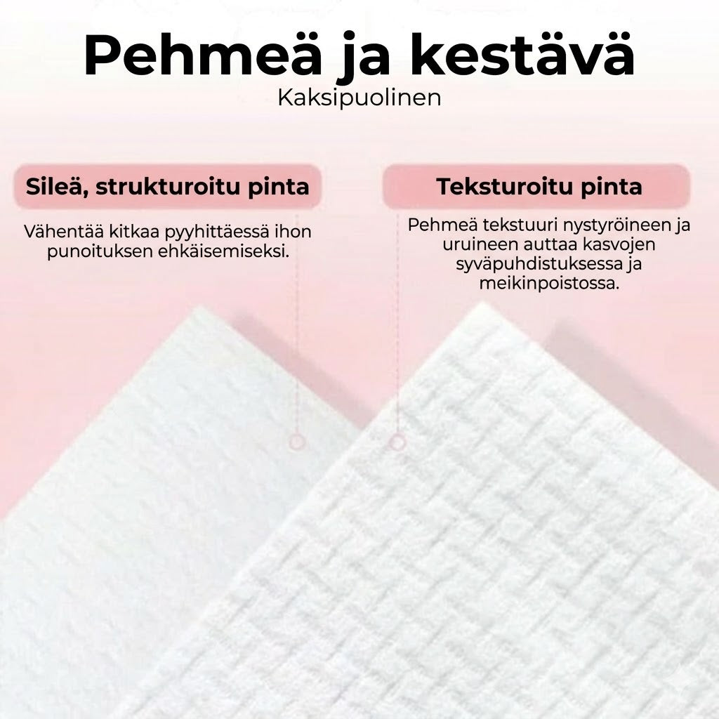Puristetut pyyhetabletit - Kompaktit matkapyyhkeet retkeilyyn ja ulkoiluun