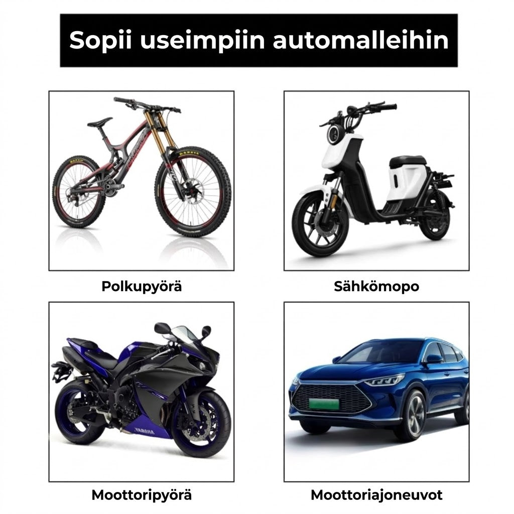 Ylellinen hiilikuituinen venttiilihattusarja – Hiilikuituilme – Yleismalli autolle, moottoripyörälle ja polkupyörälle – Urheilullinen pyöränsuoja – [4 kpl sarja]