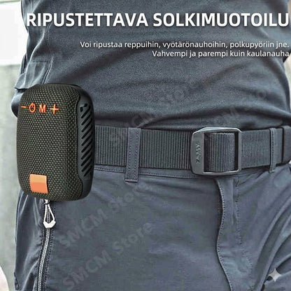 Bluetooth-kaiutin polkupyörään – Vedenpitävä pyöräilykaiutin tukevalla pidikkeellä (Iskunkestävä & Handsfree)