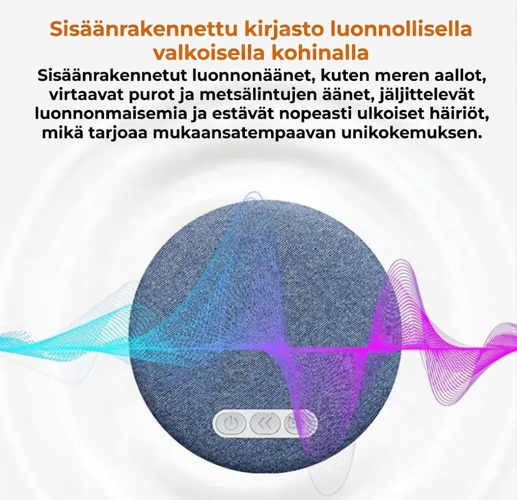 Ultraohut Bluetooth-unikuuloke (11 mm) – Täydellinen kyljellään nukkuville – Langaton unikaiutin